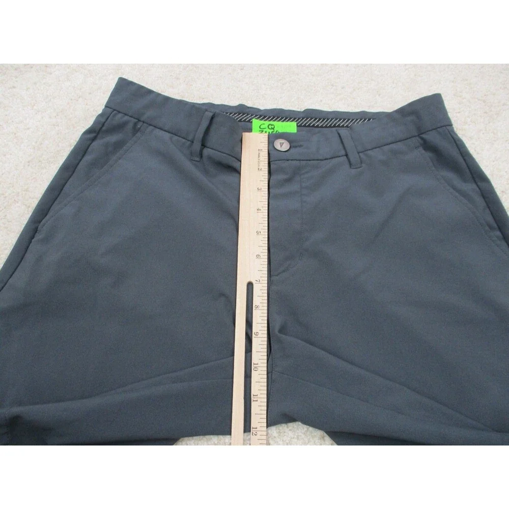 Primo Shorts Mens 32 Blue Performance Stretch Golf Chino Casual 9